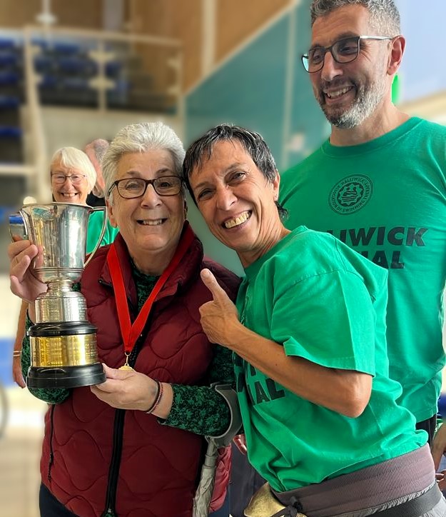 Nina with Jackie, Christina and Laurie