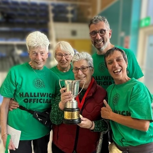 Nina with Wendy, Jackie, Laurie and Christina